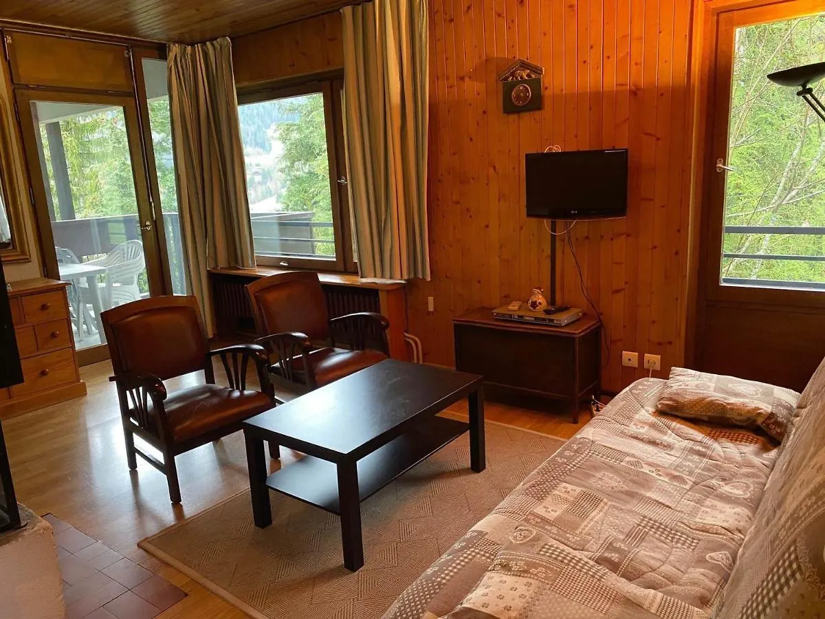 Appartement Au Centre De La Clusaz Avec Balcon, Ascenseur Et Casier A Skis - Fr-1-459-197